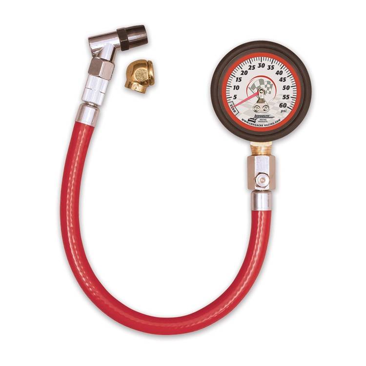 Longacre Analog Tire Pressure Gauge Hanning Racing Components LLC